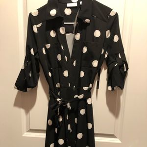 New York & Company Shirt A-line dress